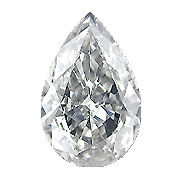 0.33 ct Pear Shape Diamond : E / SI1